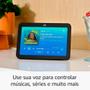 Imagem de Echo Show 8 3ª Geração Amazon, Smart Display com Áudio Espacial, Hub de Casa Inteligente e Alexa, Câmera 13MP, Preto - B0BLS1XM8L