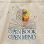 Imagem de Ecobag Open Book Open Mind Studio Geek