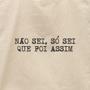 Imagem de Ecobag Só Sei Que Foi Assim Studio Geek