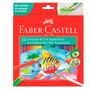 Imagem de EcoLápis de Cor Aquarelável Faber-Castell - Estojo com 24 Cores - Ref 120224 - FABER CASTELL