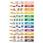 Imagem de Ecolápis de Cor Triangular Jumbo Estojo com 12 cores - Faber Castell