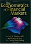 Imagem de Econometrics Of Financial Markets, The - BAKER & TAYLOR