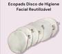 Imagem de Ecopads KIt com 06 unidades - Disco de  Higiene Facial Reutilizável 