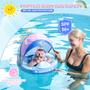 Imagem de Edição Deluxe Baby Pool Float Mambobaby com dossel e cauda