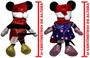 Imagem de Edição Especial De Natal Disney - Kit Casal Bonecos De Pelúcia Pequenos - Decoração Natalina - Dtc : Mickey Mouse + Minnie Mouse