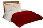 Imagem de Edredom Coberdrom Queen Sherpa Pele De Carneiro C/ Soft Vermelho