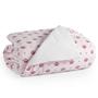 Imagem de Edredom Coroa Rosa Para Bebê 100% Algodão Mini Cama Moderno