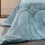 Imagem de Edredom King Altenburg Blend Elegance Plush Cloud Azul