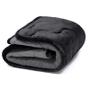 Imagem de Edredom Plush para Pet Bouton Microfibra Flannel Dupla Face 80cm x 90cm Preto