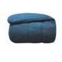 Imagem de Edredom - Queen Size - Dupla Face - Capetown - Sherpa - Azul Petróleo - Niazitex