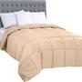 Imagem de Edredom Utopia Bedding Twin Size Down Alternative Bege