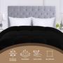 Imagem de Edredom Utopia Bedding Twin Size Down Alternative Black