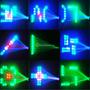 Imagem de Efeito Holografico e Desenhos Multi Efeito Colorido RGBW Com Sensor de Batidas- 1948811