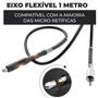 Imagem de Eixo Flexível Chicote 1M Com 10 Pinças Para Micro Retíficas