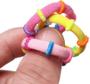 Imagem de Elástico de Cabelo Infantil 2.7cm Colorido com 30 unidades