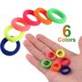 Imagem de Elástico De Cabelo Infantil 2Cm Neon Com 50 Unidades