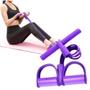 Imagem de Elastico Extensor Com Pegada E Apoio Para Pés Bonafit Roxo