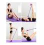 Imagem de Elástico Extensor Para Treino Em Casa Com Apoio Nos Pés