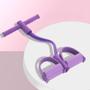 Imagem de Elastico Extensor Roxo com Pegada e Apoio para Pés Bonafit 