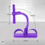 Imagem de Elastico Extensor Roxo com Pegada e Apoio para Pés Bonafit 