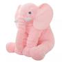 Imagem de Elefante 60cm Pelúcia Para Bebe Almofada Travesseiro Antialérgico Varias Cores