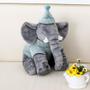 Imagem de Elefante Baby Buguinha Boy 34Cm Verde/Cinza - Bup Baby