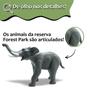 Imagem de Elefante De Brinquedo Animal Articulado Vinil 28cm - Decoração - Silmar