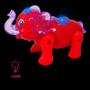 Imagem de Elefante De Brinquedo Com Som E Luz Musical Anda Led Animal