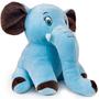 Imagem de Elefante De Pelúcia Bebê Cinza Azul Rosa 24cm - Bee Toys