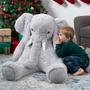 Imagem de Elefante Gigante de Pelúcia Vermont Teddy Bear - 120cm