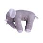 Imagem de Elefante Pelucia 45 cm Decoração Quarto Bebe Almofada Apoio