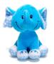 Imagem de Elefante Pelucia com Chocalho Azul