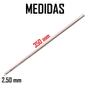 Imagem de Eletrodo para Solda Elétrica E6013 com 2,5 mm 5Kg Vonder