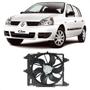 Imagem de Eletroventilador Renault Clio 1.0/1.6 1996 em Diante Logan 1.6 Sandero 1.0/1.6 2007 em Diante Com Defletor Magneti Marelli