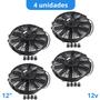 Imagem de Eletroventilador Universal 12" 12v Kit 4 peças