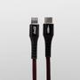 Imagem de Elite Cable Coca-Cola MFi Lightning para USB-C 1.2M Preto