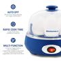 Imagem de Elite Gourmet Egg Cooker com Capacidade para 7 Ovos e Função Automática (Azul)