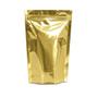 Imagem de Embalagem Com Visor 10X15 Dourado Saco Zip Lock