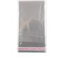 Imagem de Embalagem de plástico transparente saco (4*4+3cm) - 100 unidades