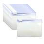 Imagem de Embalagem Multiuso PVC Cristal com Zíper 8,5x6cm Kit 50unds