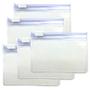 Imagem de Embalagem Multiuso PVC Cristal com Zíper 8,5x6cm Kit 50unds