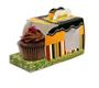 Imagem de Embalagem p/ cupcake individual c/visor e bercinho c/100 un (13554)