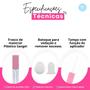 Imagem de Embalagem Para Gloss Labial Quadrada 4,5Ml Via - 10Und