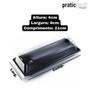 Imagem de Embalagem Plástica Retangular Temaki Lanche Sushi 6 Praticpack - 21x9x4cm - 50 Unidades