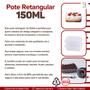 Imagem de Embalagem Resistente 150ml Para Saladas E Porções 100 Un
