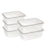 Imagem de Embalagem Retangular 500ml Atacado 96un Microondas Freezer