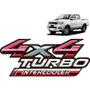 Imagem de Emblema 4x4 Turbo Intercooler Hilux 2009 A 2013