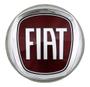 Imagem de Emblema Adesivo Alto Relevo Logo Fiat Diversos Carros Grade Frontal e Porta Malas