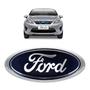 Imagem de Emblema Adesivo Alto Relevo Logo Ford Oval Porta Mala e Grade Frontal New Fiesta 10 a 13 e Novo Ka Apenas Traseiro