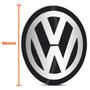 Imagem de Emblema Adesivo Cromado 58mm Grade Frontal Volkswagen Fiat Chevrolet